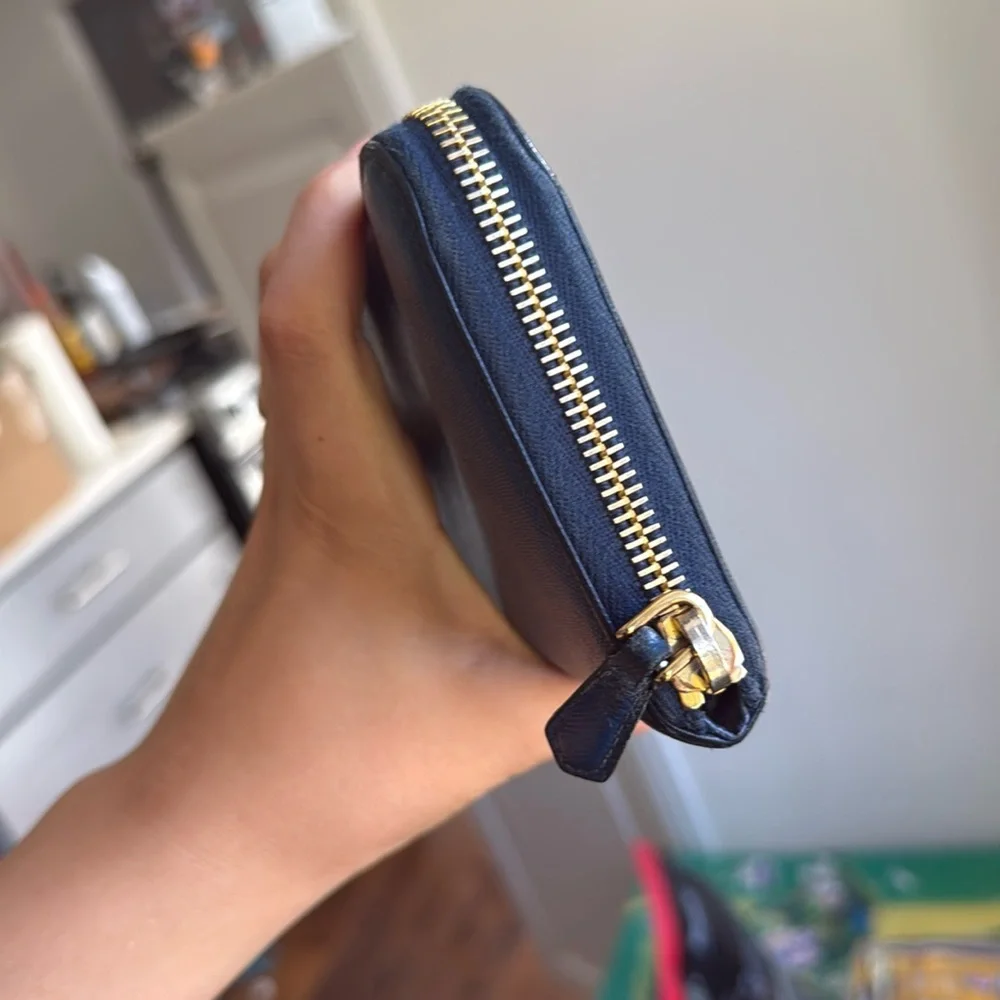 Prada Saffiano Leather Zippy Wallet - Picture 5 of 10